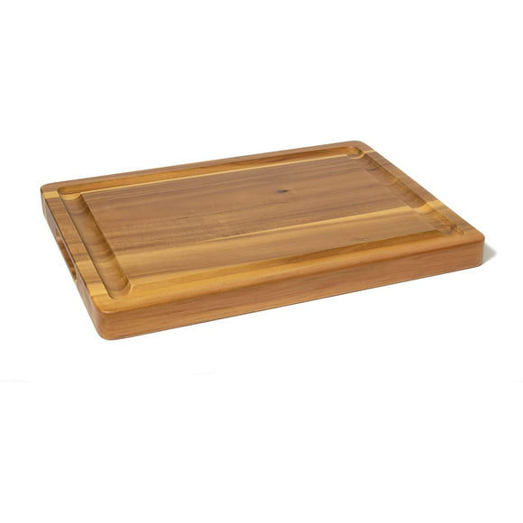 Lipper International 949 Bamboo Wood Two-tone Kitchen Cutting and Serving Board for sale online